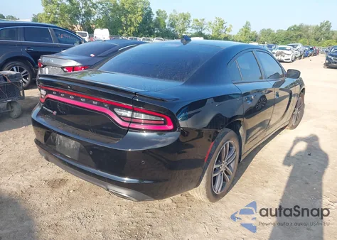 2019 Dodge Charger Sxt Awd из США, поврежденный, VIN 2C3CDXJG7KH623477